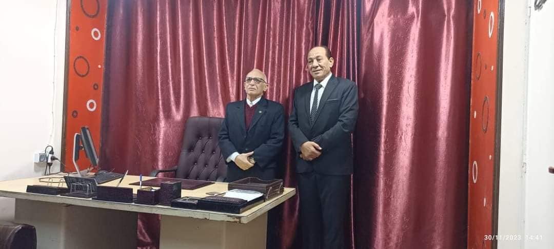 زيارة اللجنة العلمية لفرع المنيا ...